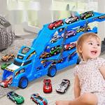 Caminhão Transporter Deformação para Crianças, Carros Modelo de Carro, Brinquedos Educativos para Meninos e Meninas, Aniversário e Presente de Natal