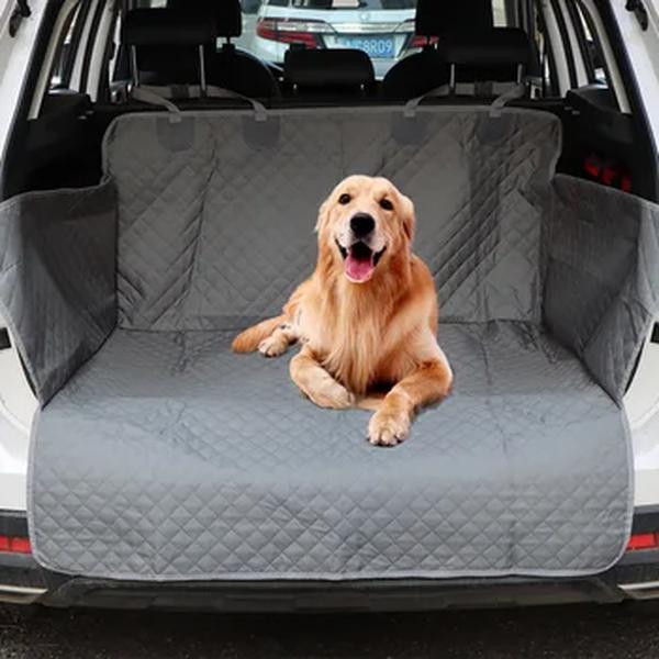 Dog Car Seat Cover Pet Travel Dog Carrier Car Trunk Mat Impermeável SUV Cargo Liner Para Cães Lavável Frete Grátis Itens