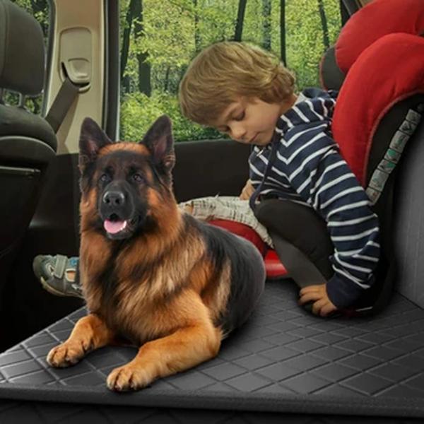 Dog Car Seat Cover Waterproof Pet Travel Dog Carrier Hammock Car Traseiro Back Seat Protector Mat Transportadora De Segurança Para Cães Almofada De Segurança