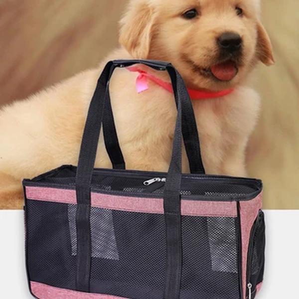 Airline Aprovado Pet Carrier Bag, Mochila lateral macia, Sacos de viagem, Transporte para cães pequenos e gatos, Outgoing