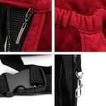 Portador do cão animal de estimação transporte mochila viagem ombro grande sacos transportadora frente peito titular para filhote de cachorro moda bolsa de ombro