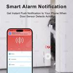 Tuya Zigbee Inteligente Vibração Sensor, Choque de Movimento, Detecção de Inclinação, Monitoramento Remoto, Alarme, Home Security Protection System