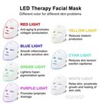 LED Photon Therapy Máscara Facial, Rosto Cuidados Com A Pele, Ferramentas De Rejuvenescimento Da Pele, Anti Acne, Remoção De Rugas, Máscara De Beleza, 7 Cores