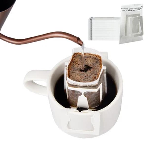 50 pces/25 pces sacos de filtro descartáveis do copo de café do gotejamento do curso do escritório brew café e chá ferramenta cafés filtros de papel para dropshipping