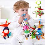 Chattles girafa macio para recém-nascidos, berço infantil, carrinho de cama, assento de carro espiral, educação precoce, brinquedos de desenvolvimento, presentes para bebê