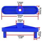 Scribe Center Line Gauge Locator, Ferramentas Para Carpintaria, Marcação, Marcador De Marca De Madeira, Ferramenta Auxiliar DIY