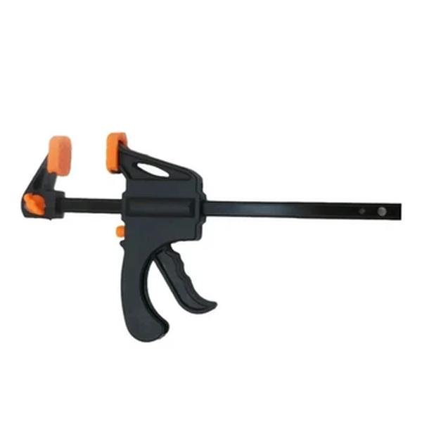 F-Type Carpintaria Jig Grampo Rápido, Carpenter's Ratchet Release, DIY Ferramentas Manuais, 4 "Bar Peças Pequenas, Rápido Squeeze Kit Ferramenta