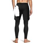 Fatos de treino atlético masculino 2 em 1, calças de jogging masculinas, ginástica fitness, roupas esportivas, treino, esporte