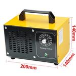 Purificador De Ar Com Gerador De Ozônio, Air Cleaner, Desinfecção De Ozônio, Ozonizador De Esterilização, Limpeza De Formaldeído, 220V, 60g