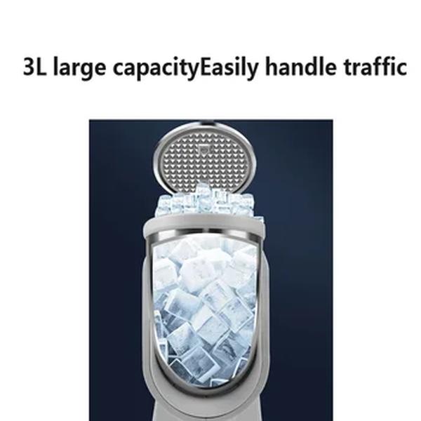 Triturador De Gelo Comercial Elétrico, Máquina De Gelo Raspado, Loja De Chá De Leite, Fabricante De Gelo Pequeno, 80 kg/h