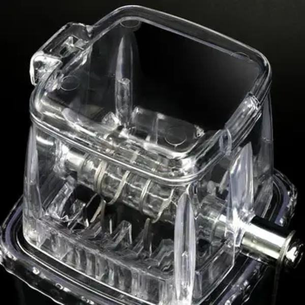 Máquina triturador de gelo para casa, Máquina de gelo raspada manual, Máquina de gelo portátil com lâminas de aço inoxidável para cones de neve