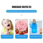 Snow Cone Smoothie Ice Block Making Machine, Ice Shaver, Handle Ice Crusher, Multifunções Manual, Fabricante portátil de gelo Slush, Casa