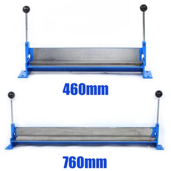 Máquina de dobramento manual de chapa metálica, Roll Bending Folding, 0-90 ° Pasta Workshop, Brake Bender Tool, 460mm, 760mm