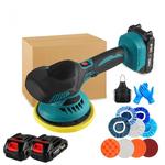 Cordless Car Polisher Machine, 6 velocidade Automotive velocidade ajustável elétrica, ferramentas elétricas, adequado para baterias Makita 18V