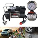 Compressor de ar portátil do metal para o insuflador do pneumático do carro, resistente, luxo, mini, 12V, 150psi