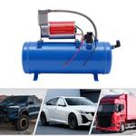 Bomba De Compressor De Ar De Inflação Rápida, Motor De Núcleo De Cobre De Alta Potência, 6L Grande Tanque para Atomobile Pneus Motores Barcos