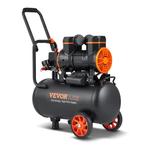 VEVOR-Compressor de ar ultra silencioso para reparo automático, tanque de ar livre de óleo, 9L, 18L, 24L, 35L, 116PSI pressão, 70 dB