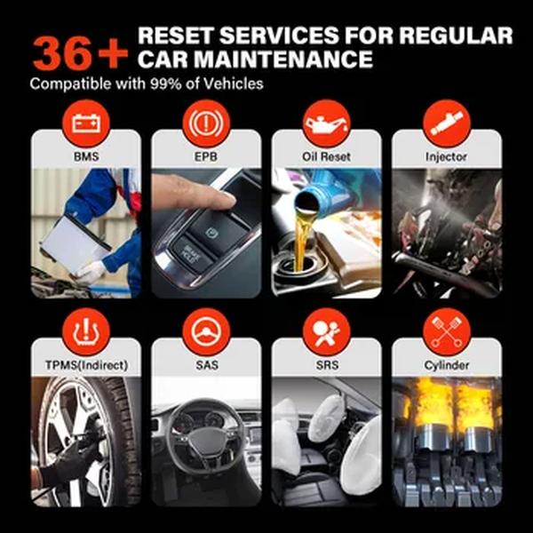 Autel-MaxiCOM Ferramentas de Diagnóstico MK808KBT Pro, OBD2 Scanner, Code Reader, todos os sistemas, o mesmo que MK808BT PRO