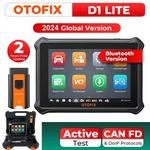 OTOFIX D1 LITE OBD2 Scanner Ferramenta de diagnóstico de carro Bluetooth Controle bidirecional sem fio OBD Ferramenta de digitalização automotiva Teste ativo