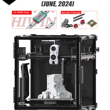 SIBOOR Voron Trident [junho, 2024] Estrutura metálica CNC 4AWD CoreXY e todos os trilhos HIWIN