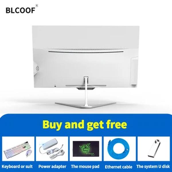 Conjunto completo de jogos para PC tudo em um, Intel Core, desktops, Windows 10, PC monobloco, CPU, SSD, 22"