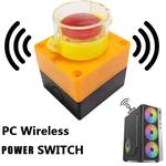 Interruptor liga/desliga para o botão de inicialização do computador desktop para PC Motherboard, Wireless, PC Gaming Room Decoração