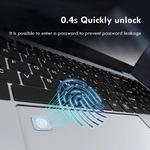 Impressão digital Desbloquear i9 Laptop, Windows 11 Notebook, Computador PC Gamer, Intel Core i9 8950HK, Escritório, Estudo, Jogos Laptops i9, 14.1 ", Novo