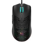 Mouse leve para jogos com fio, Shell ultraleve Honeycomb, RGB Chroma Backlit, 6400 DPI ergonômico para PC portátil Mac Gamer, 69g, M1