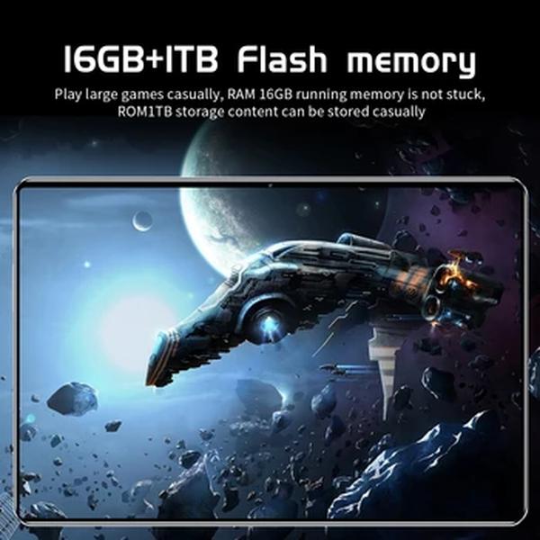 Tablet de tela cheia Android Dual SIM Card Network, 5G, 11.1 ", 16GB de RAM, 1TB Rom, 8800mAh, MTK6797, WiFi, Novo, 2021, 13.0