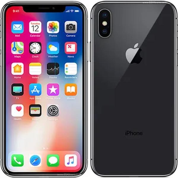 Apple-telefone móvel genuíno do iPhone X, 64GB, 256GB ROM, 5,8 ", OLED, identificação da cara, A11, núcleo de hexa desbloqueado, 4G LTE, iPhone X, original