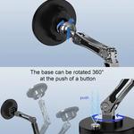 Dobrável Magnético Suporte Do Telefone Do Carro, Smartphone Mount, Suporte Móvel, Suporte Dashborad, Liga, Ímã, iPhone, Samsung, Xiaomi