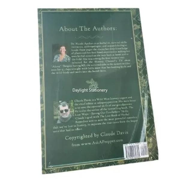 O poder curativo da medicina vegetal, páginas internas coloridas, o livro perdido de remédios herbais