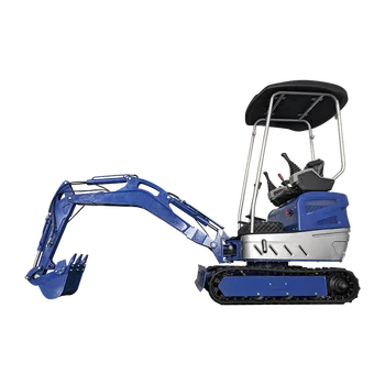 R Mini Escavadeira Hidráulica, Uso Doméstico, Micro Escavadeira, Euro 5, EPA, 1,5 Tonelada, para Venda