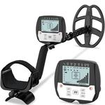 Detector de metais subterrâneo profissional, painel impermeável, exposição do LCD, elevada precisão, mineração, moeda, tesouro, caça