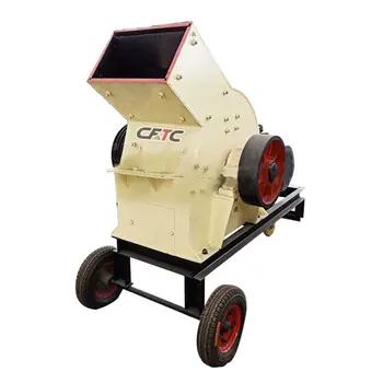 Triturador De Moinho De Martelo De Impacto Móvel Elétrico Portátil Pequeno, Mineração De Ouro, Areia Que Faz A Máquina Para Venda
