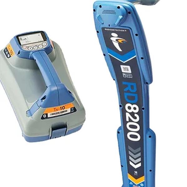 Detector subterrâneo do encanamento, pcmx, localizador do cabo do metal, rd8200