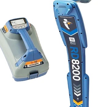 Detector subterrâneo do encanamento, pcmx, localizador do cabo do metal, rd8200