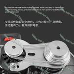 Mini alta precisão bancada broca correia, pequena broca imprensa, perfurador transportador, em miniatura, 220V