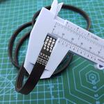 Rubber Drive Belt para Compressor de ar Mini correia transportadora, PJ307