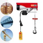 Guincho do motor da polia Chain elétrica, elevador do guindaste, cabo, 220V, 1300W, 800 kg