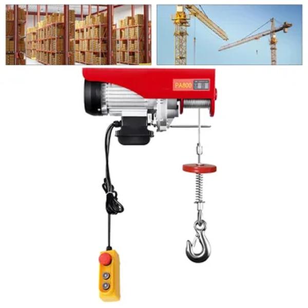 Guincho elétrico da grua do andaime, elevador do cabo, guindaste, oficina, garagem, 800kg, agricultura, fábrica, docas, mineração, armazém