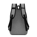 Oxford pano mochila exterior para estudantes do sexo masculino, lazer passeio, grande capacidade, simples, computador viagem