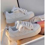 Sapatilhas femininas casuais vulcanizadas, calçados esportivos, apartamentos femininos, de alta qualidade, marca, novo, primavera, 2022