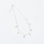 Colar pingente estrela dourada feminino, gargantilha corrente fashion para mulheres joias simples senhoras joias presentes