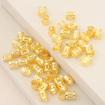 Metal Oco Out Anel de Cabelo, Braid Anéis Clips, Dread Locks, Braiding Cuffs Decoração, Beads Acessórios, 50Pcs