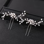 Crystal Pearl Rhinestone Hairpins para As Mulheres, Moda Vara Clipe De Cabelo, Acessórios De Cabelo De Noiva, Festa De Casamento Jóias, Clipes De Cabelo
