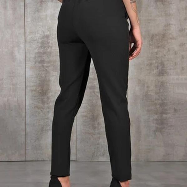 Borntogirl 2023 primavera verão outono casual fino chiffon calças finas para as mulheres de cintura alta preto caqui verde calças mulher