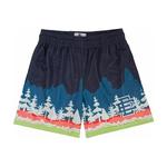 Edelson-shorts básicos para homens, fitness, calças de praia, esportes, malha respirável, moda, 2024