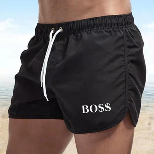 Shorts de corrida de luxo masculino, praia, esportes de treinamento, Fitness, Novo, verão