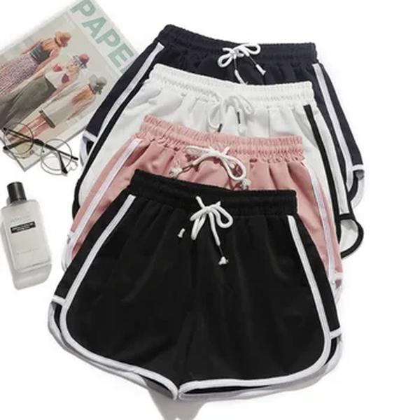 Bottoms casual para mulheres, streetwear feminino, corredores fitness, shorts esportivos e de corrida, calças curtas respiráveis, plus size, verão